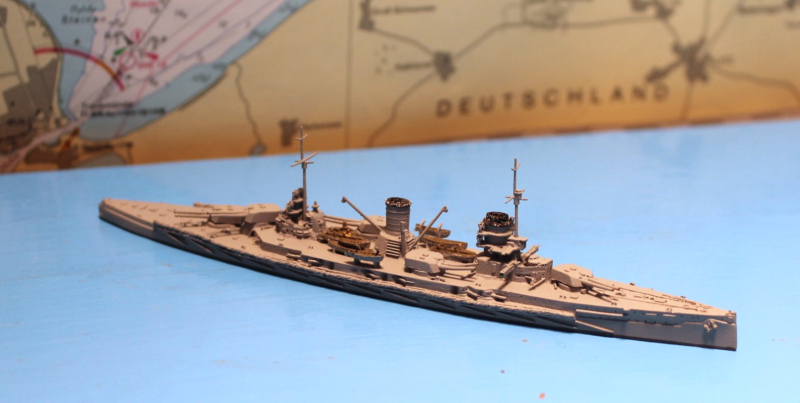 Battle cruiser "Moltke" (1 p.) GER 1911 Navis NM 26aN